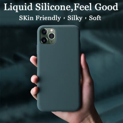 Waterproof Solid-Color Phone Case – Stylish & Durable Protection