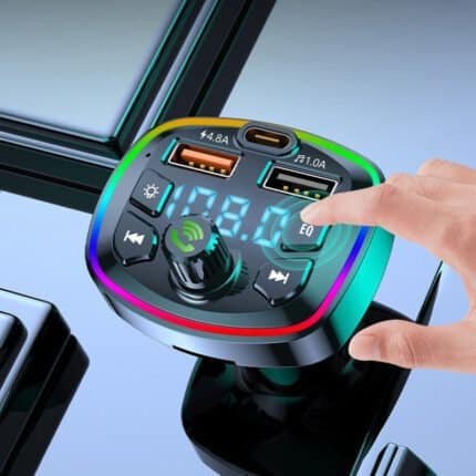 Q7 Automotive MP3 Player – Bluetooth Hands-Free FM Transmitter for Car Audio
