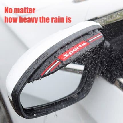 Car Rearview Mirror Rain Guard – Waterproof Eyebrow Visor for Side Mirrors