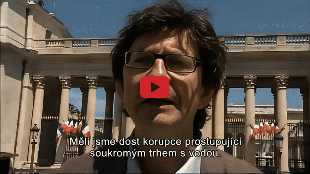 VIDEO 3. díl filmu Jak korporace bohatnou na vodě – Veolia, Suez a korupce i manipulace