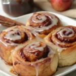 Apple Butter Cinnamon Rolls