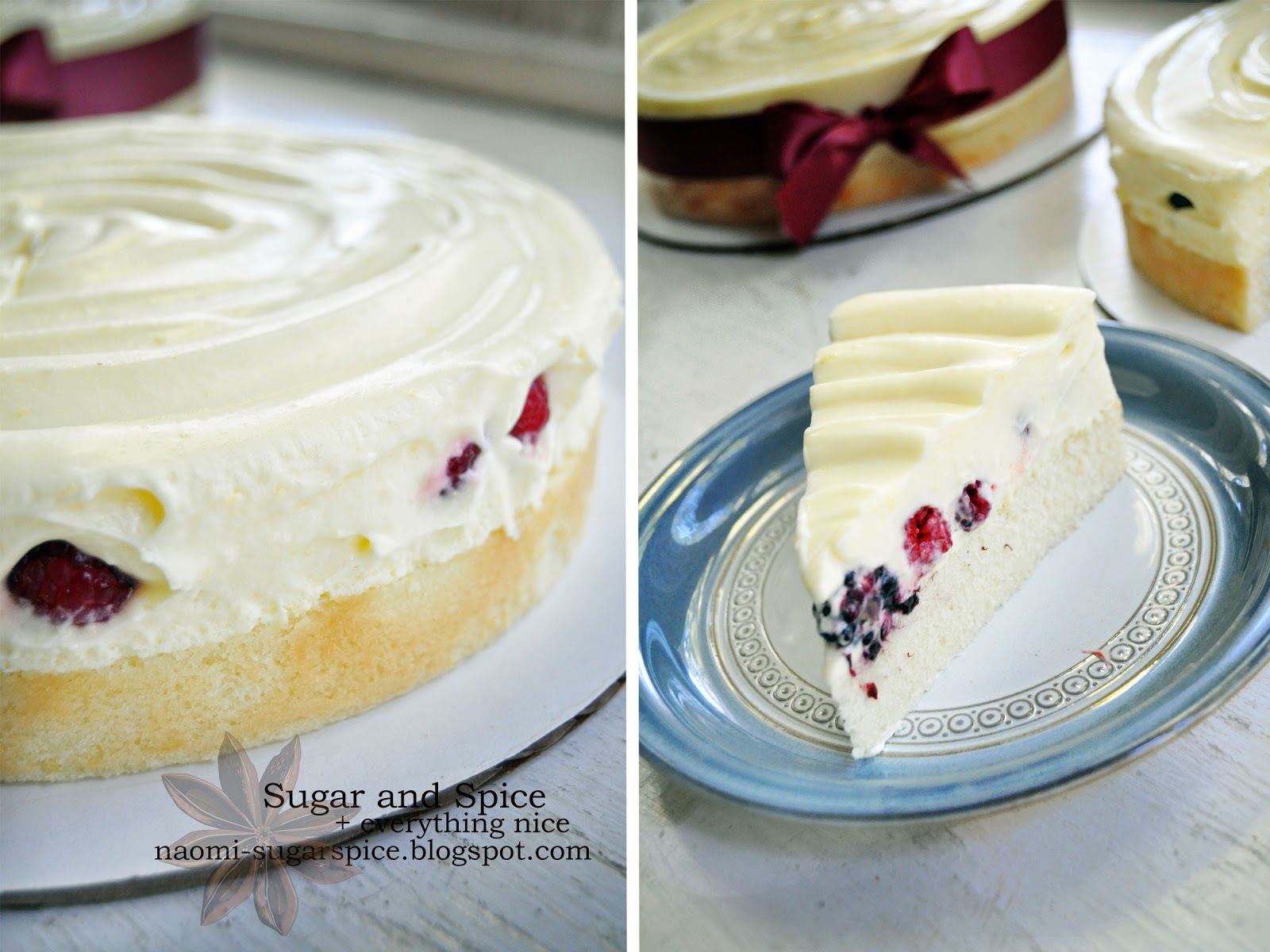 Lemon Berry Mousse Cake [Project]