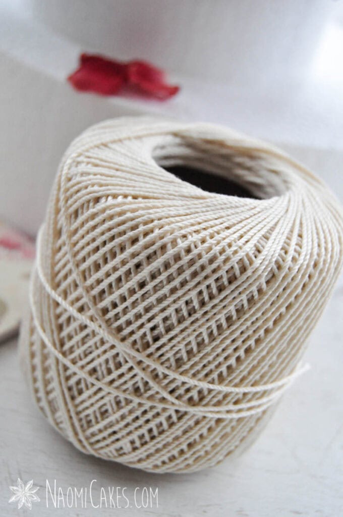 spool of cotton string