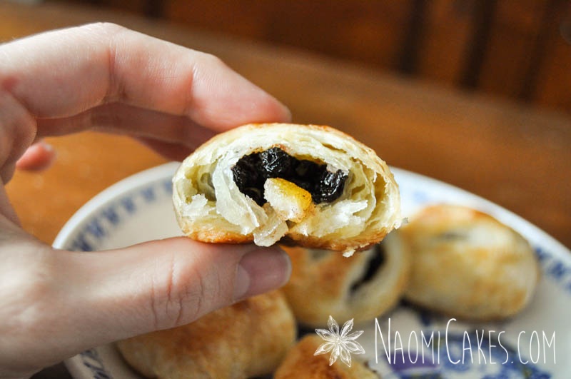 eccles cakes British puff pastry recipe