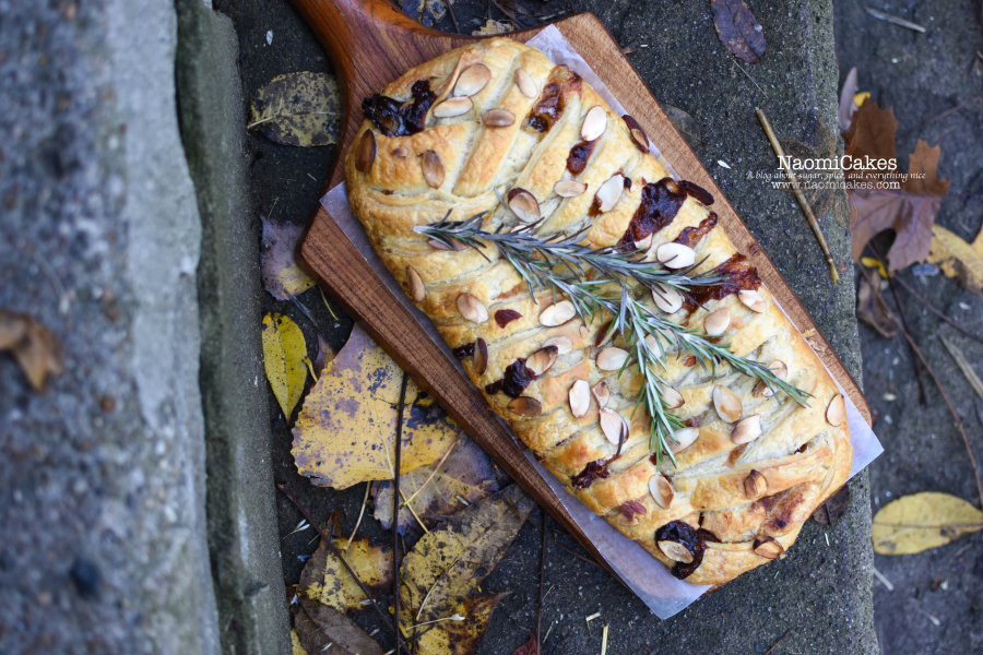 Croissant Wrapped Apple Butter Baked Brie [Recipe]