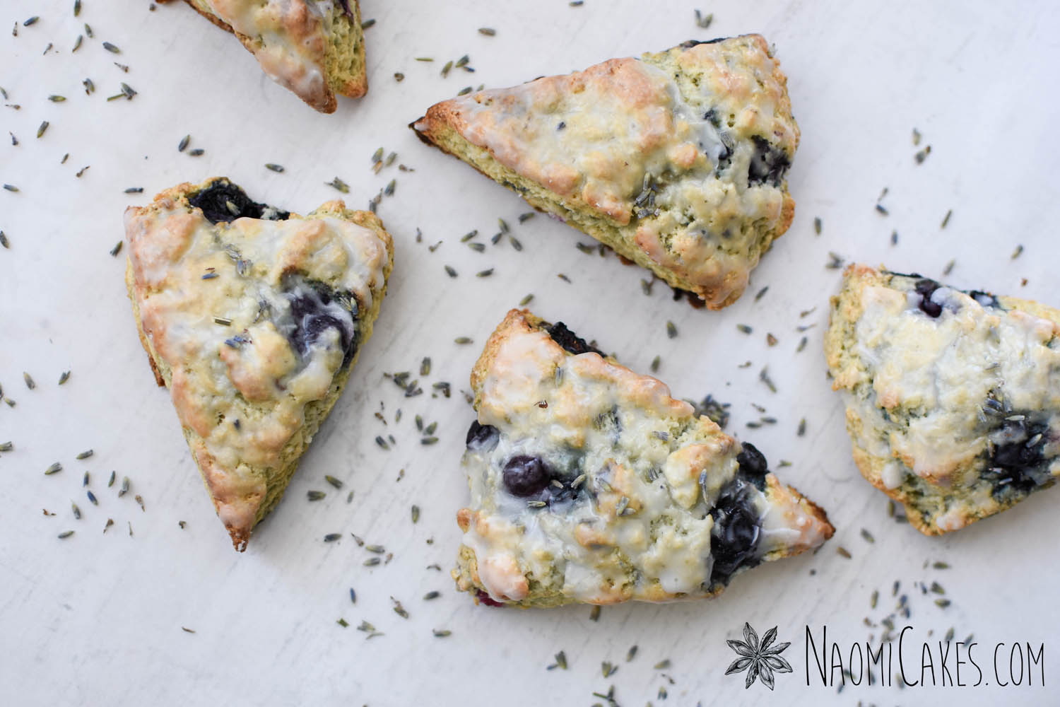 Blueberry Lavender Scones [Recipe]