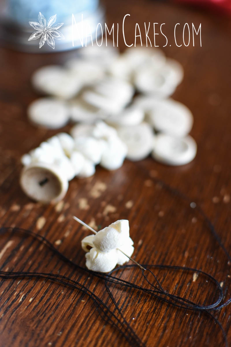 popcorn garland DIY