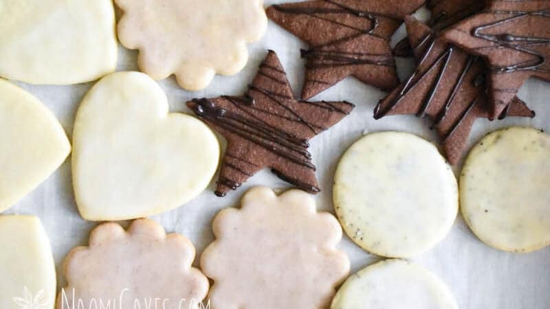 assorted decorated sugar cookies