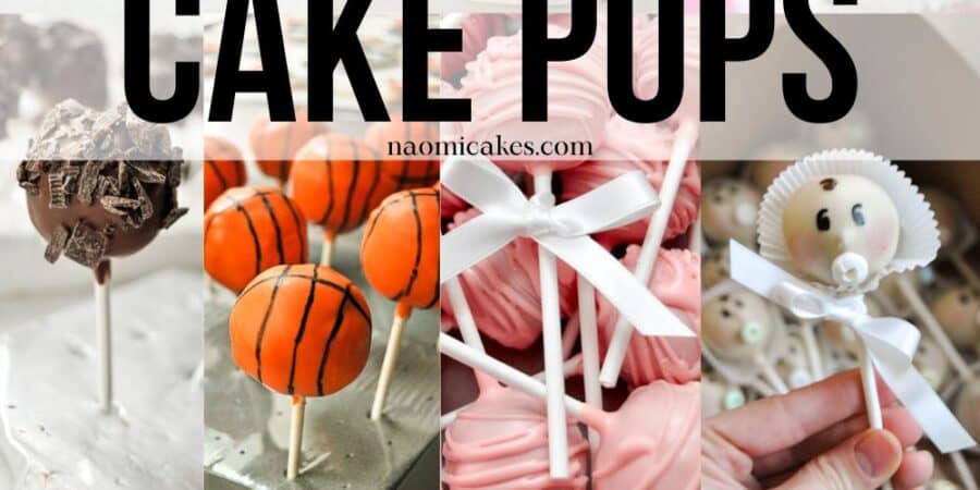 Pinterest graphic for 10 great ways to decorate cake pops