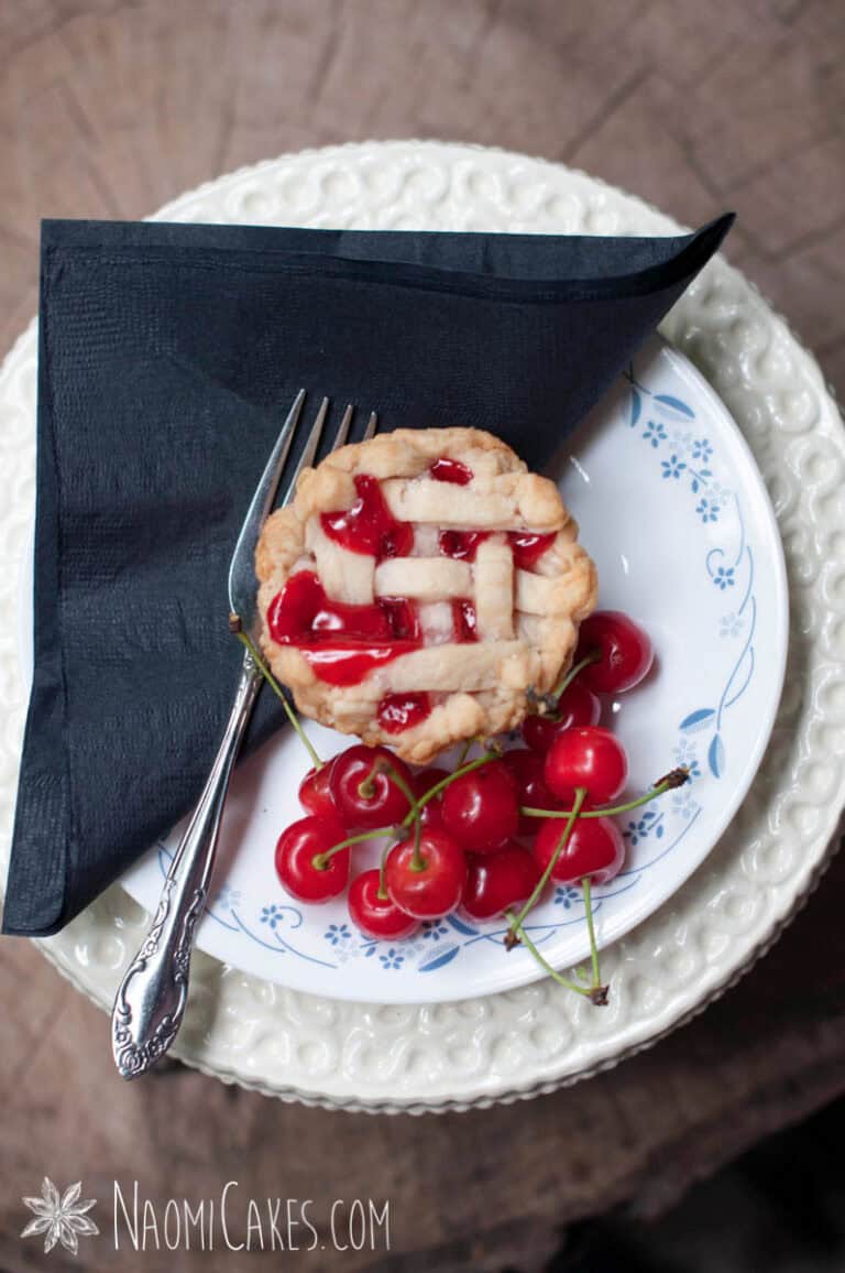 Easy Homemade Miniature Cherry Pie Tarts [Recipe]