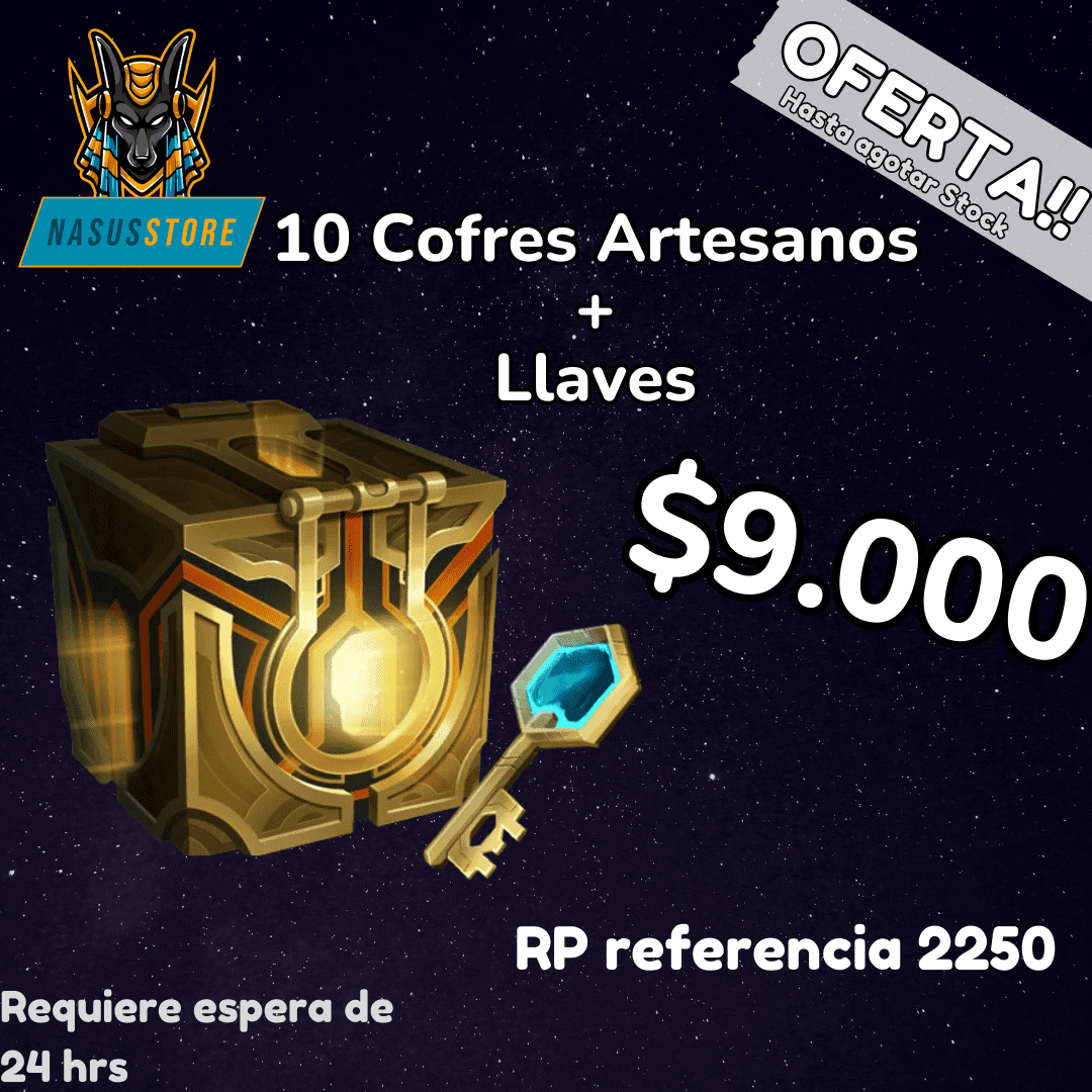 10 Cofres Artesanos