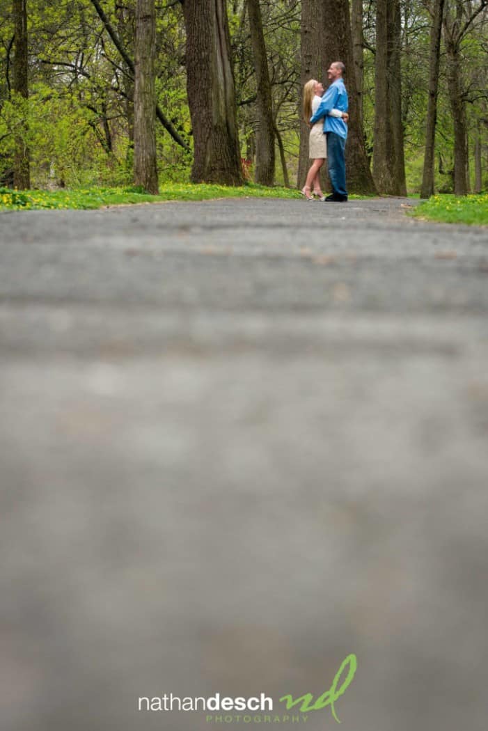 Reading Arboretum Engagement photographer