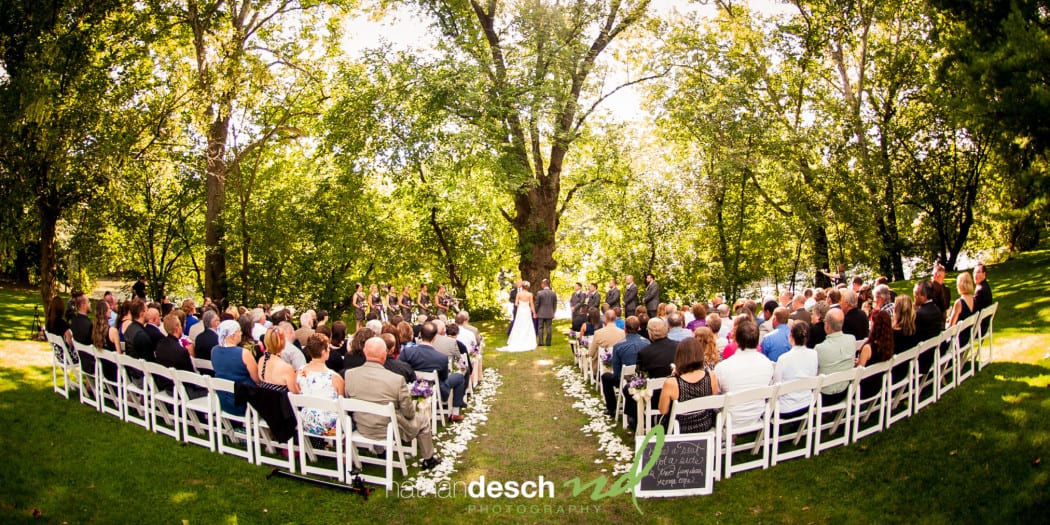 Outdoor ceremony