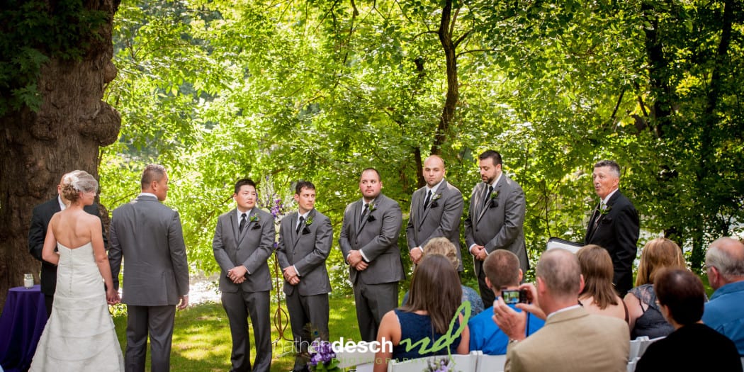 Outdoor ceremony