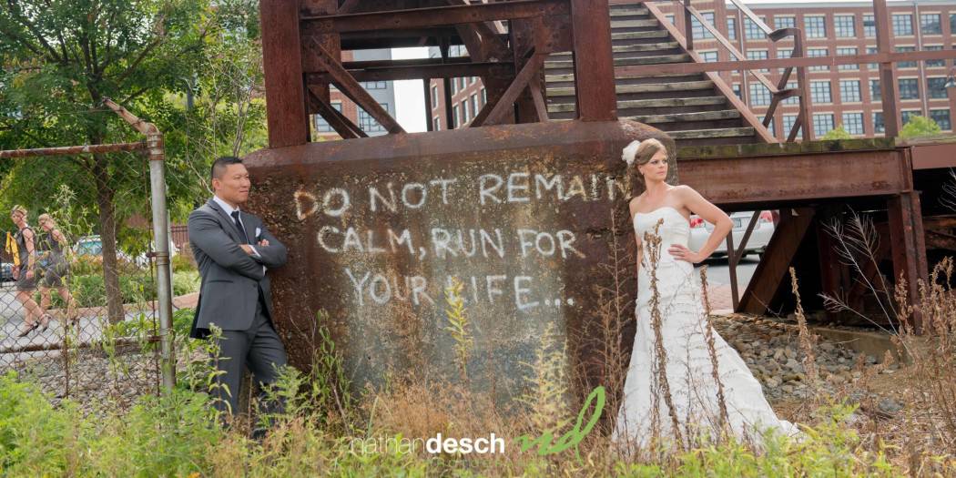 Modern wedding photography in Lancaster