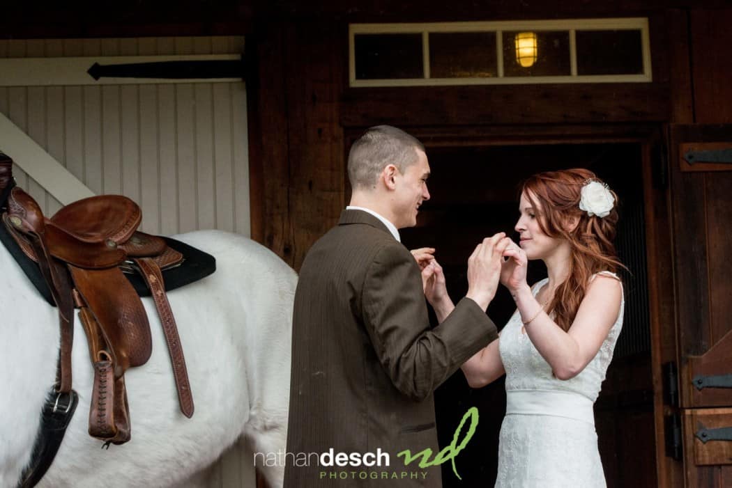 Spring wedding at Ironstone ranch by Lancaster wedding photographer nathan desch photography