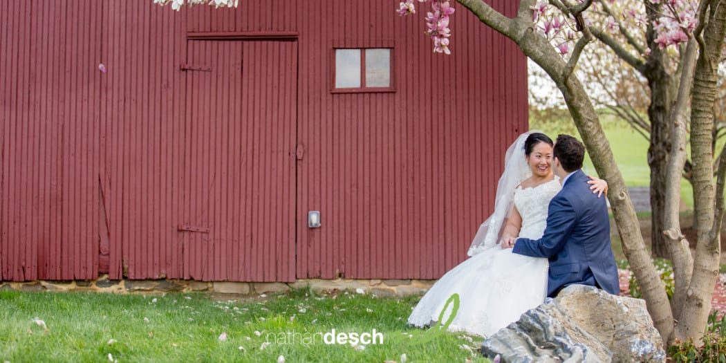 Spring Wedding at The Farm at Eagles Ridge in Lancaster by Philadelphia Wedding Photographer Nathan Desch Photography