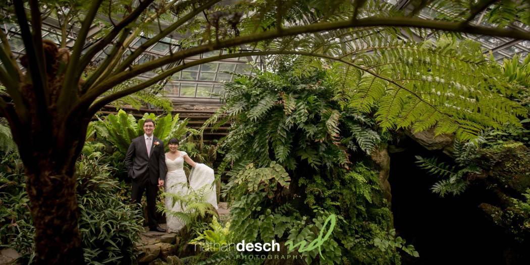 Wedding Pictures at The Morris Arboretum