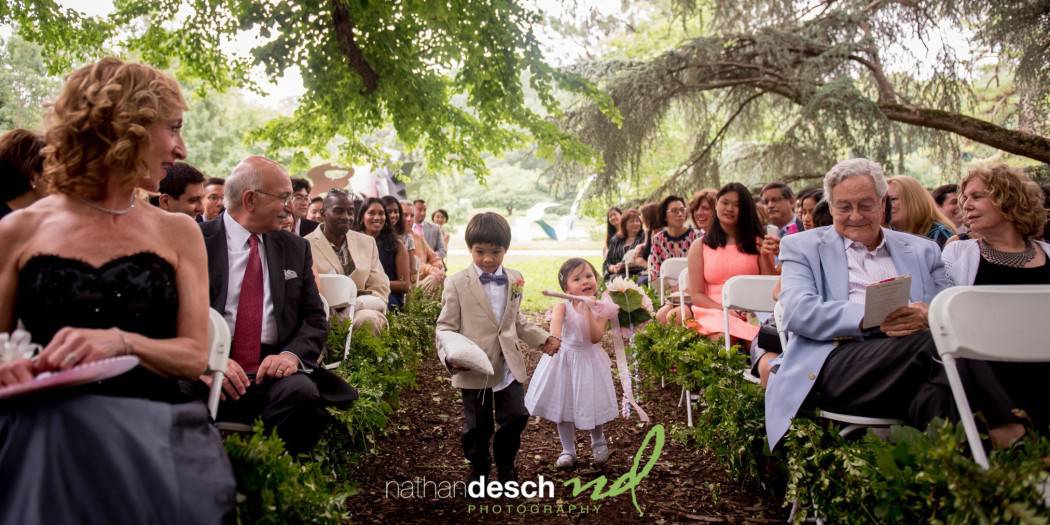 Wedding Pictures at The Morris Arboretum