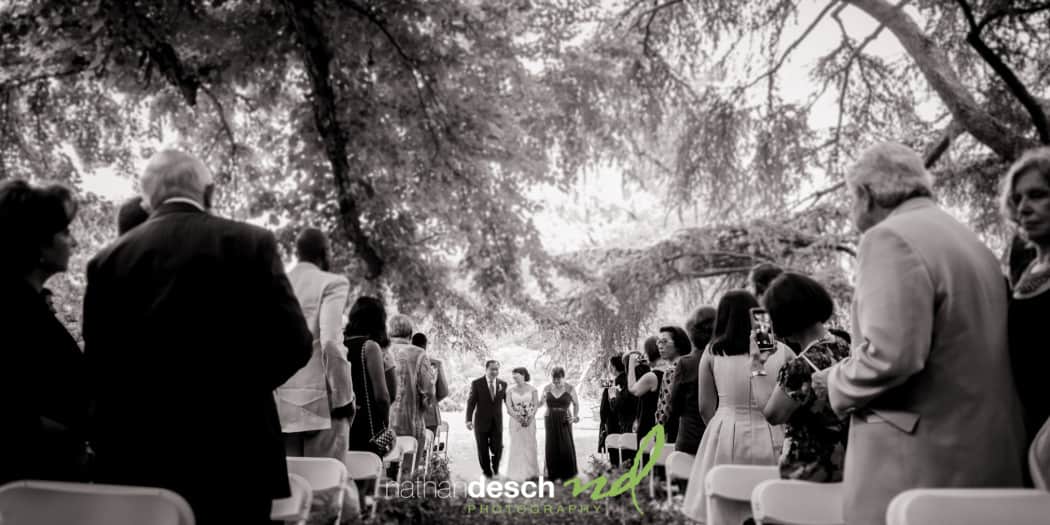 Wedding Pictures at The Morris Arboretum