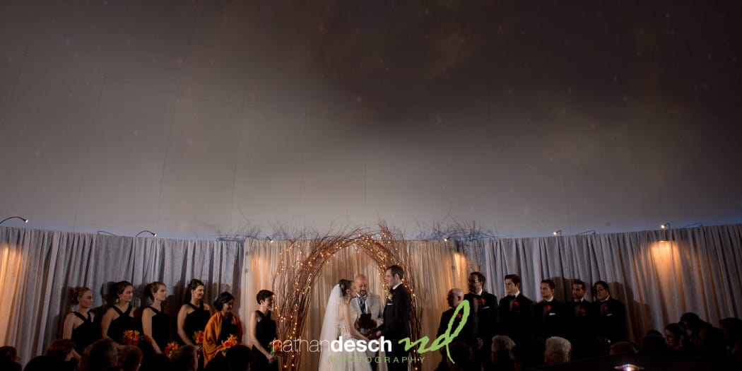 Neag Planetarium Wedding