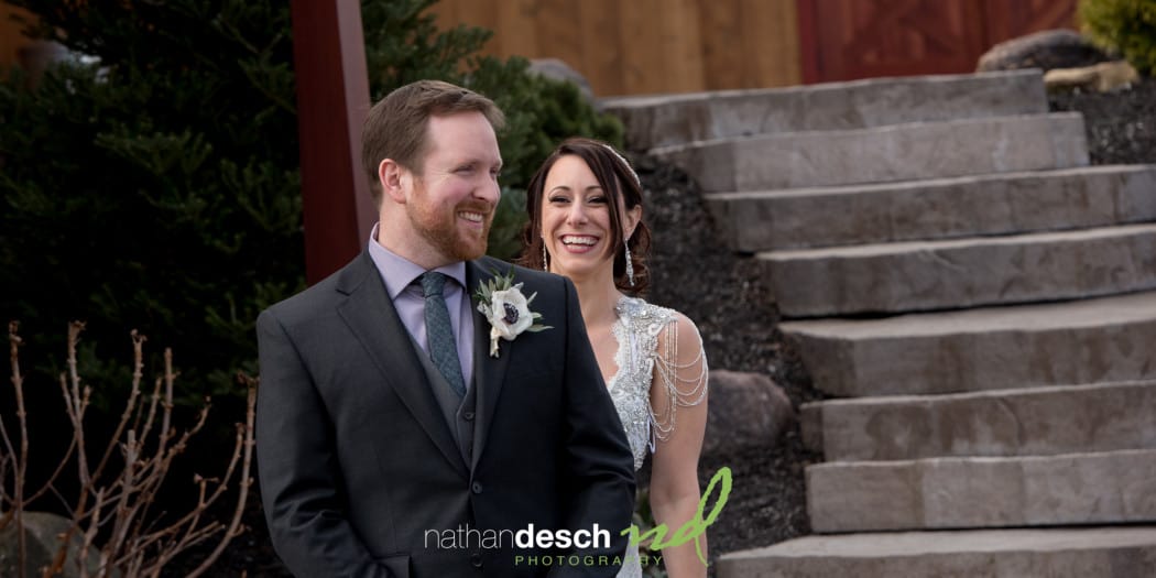 wedding at harvest view barn