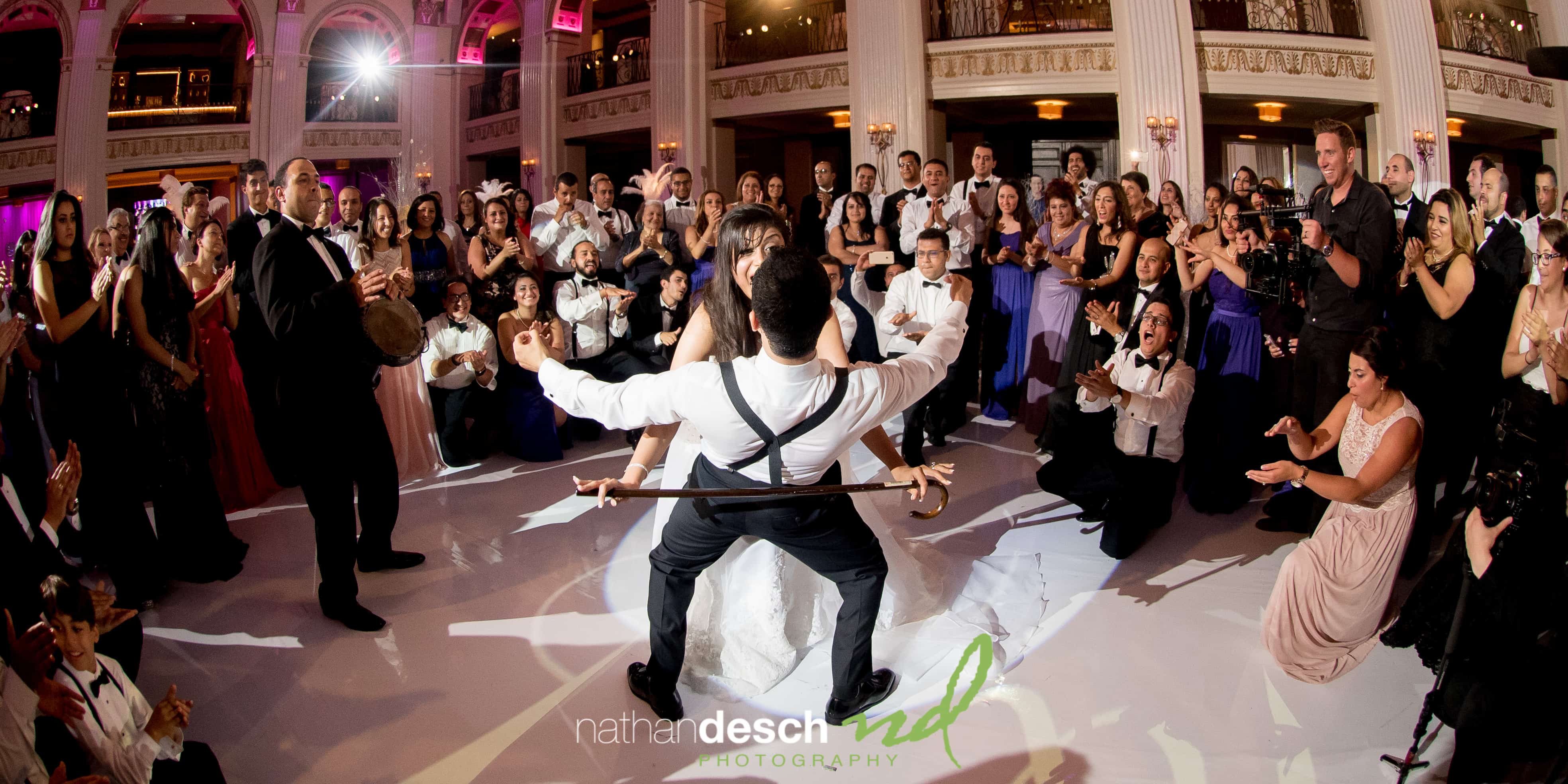 Ballroom at The Ben Wedding Pictures