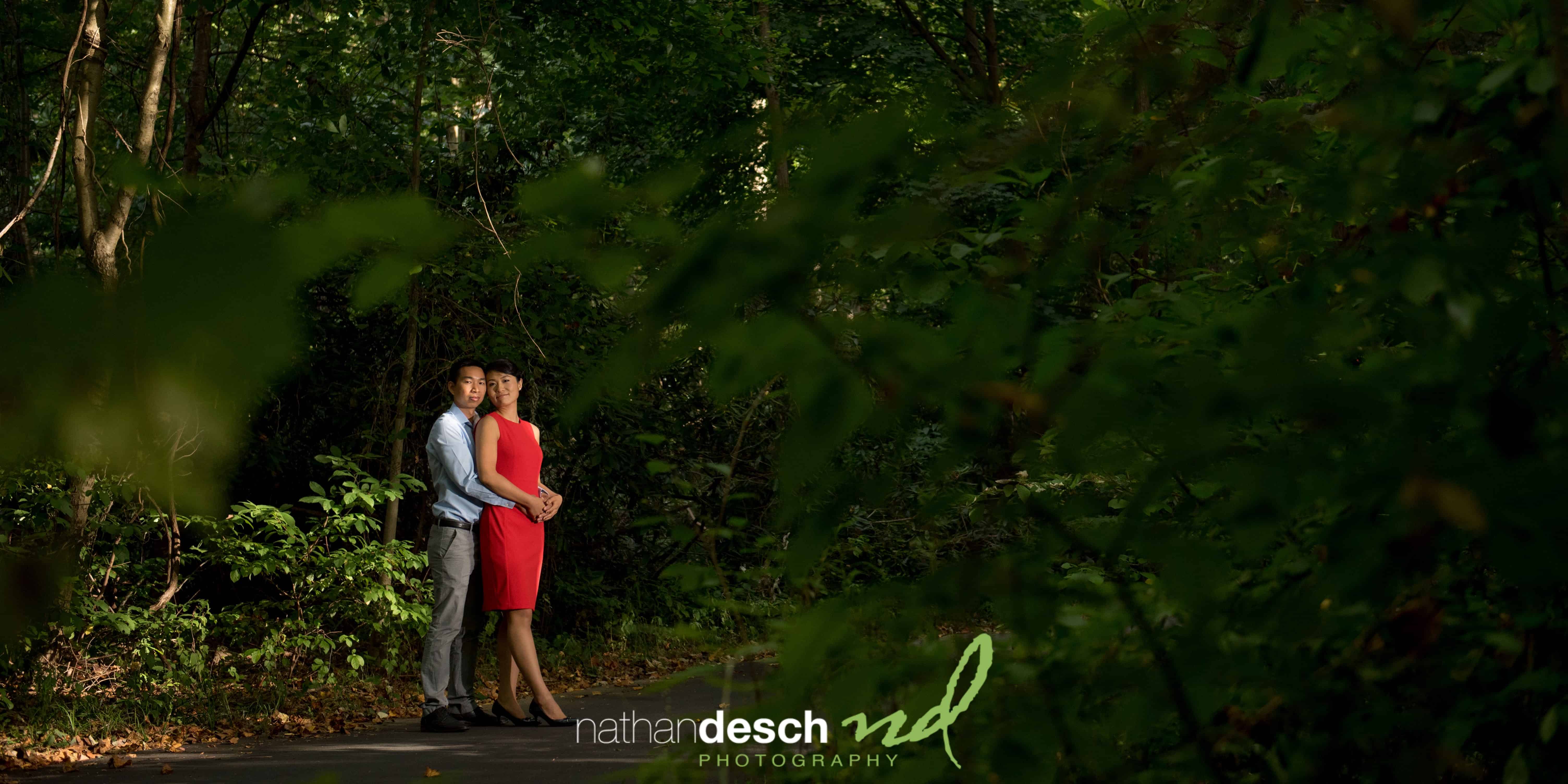 Longwood Gardens Engagement Pictures