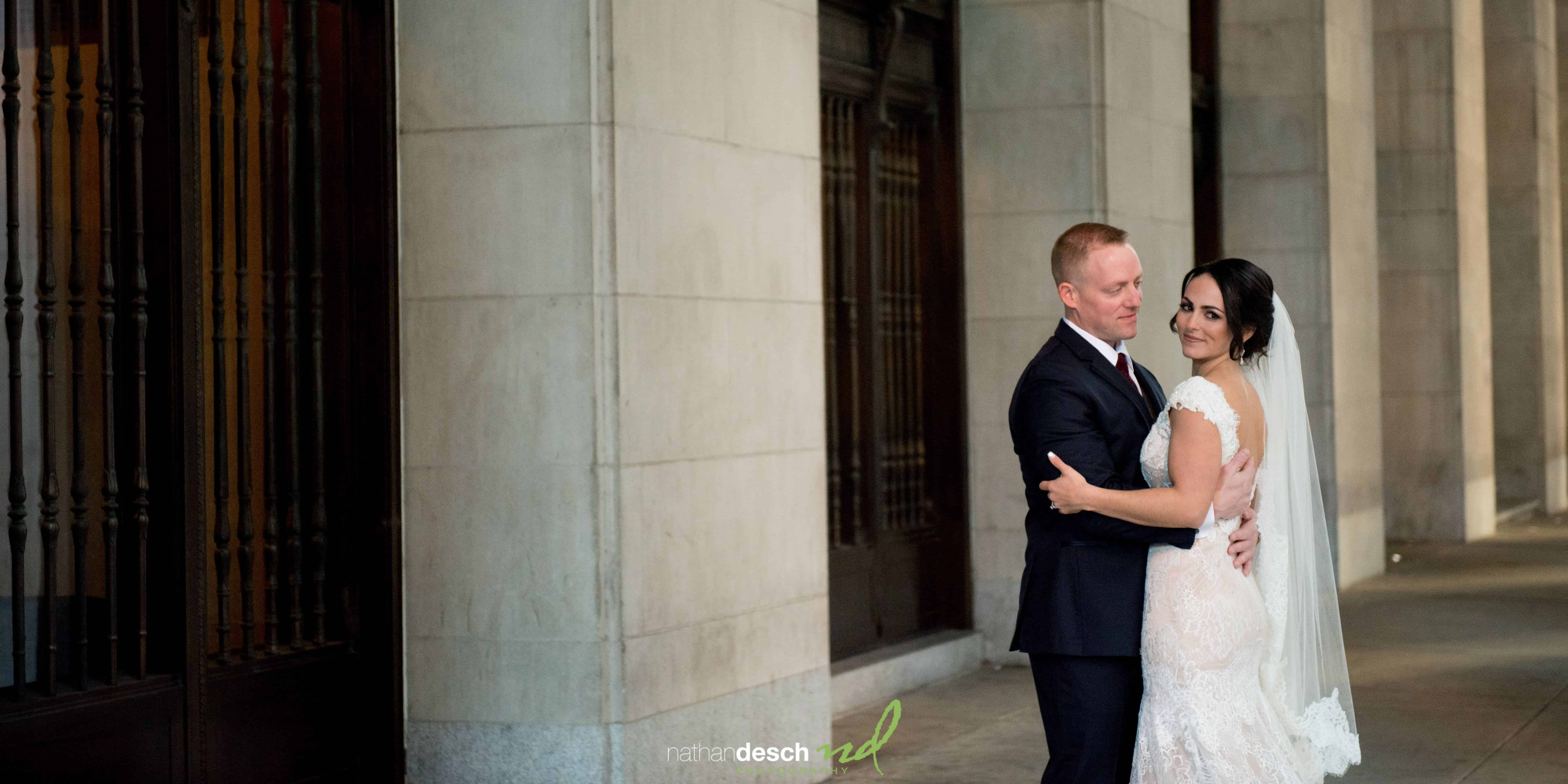cescaphe ballroom wedding