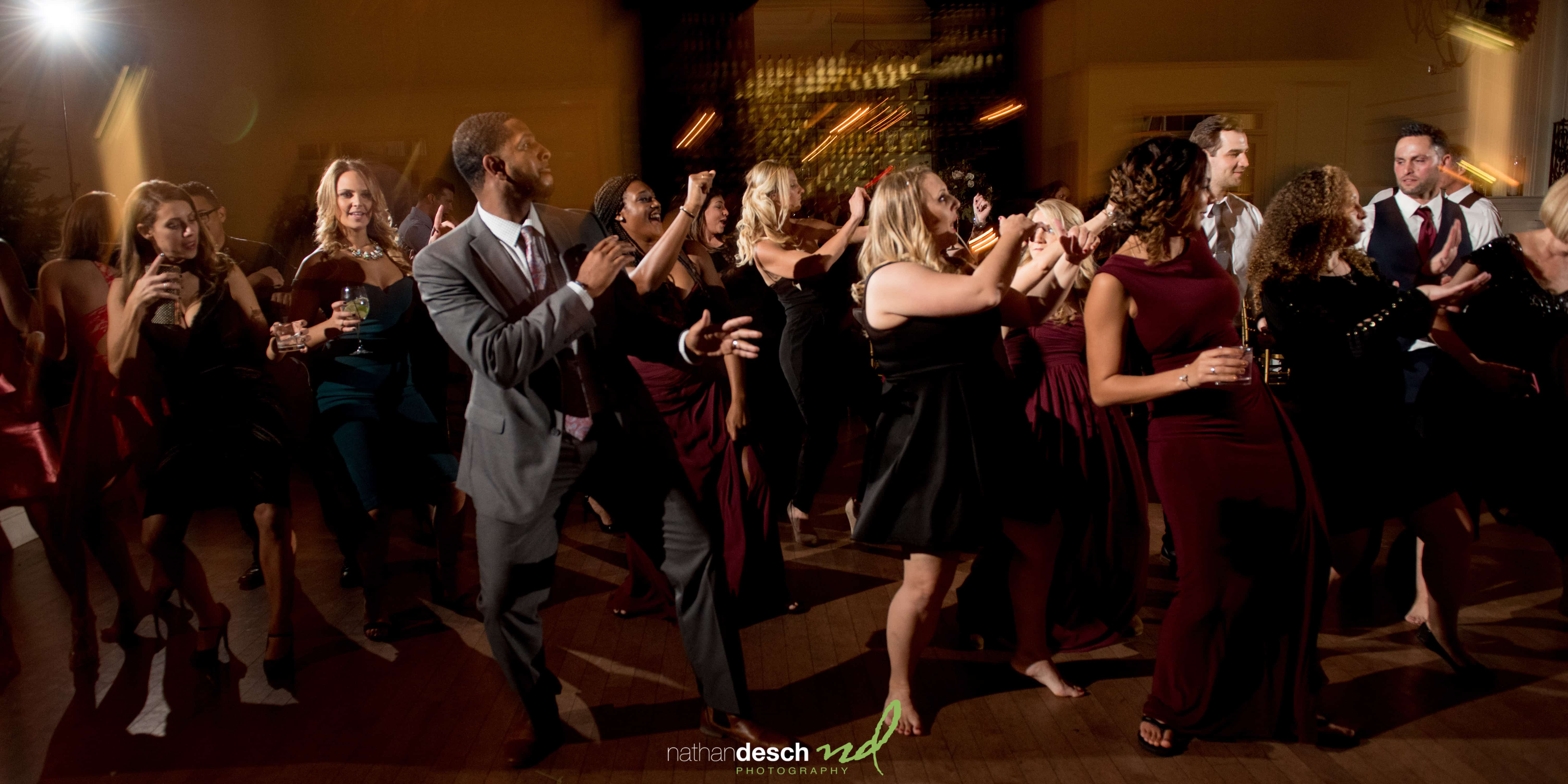 cescaphe ballroom wedding