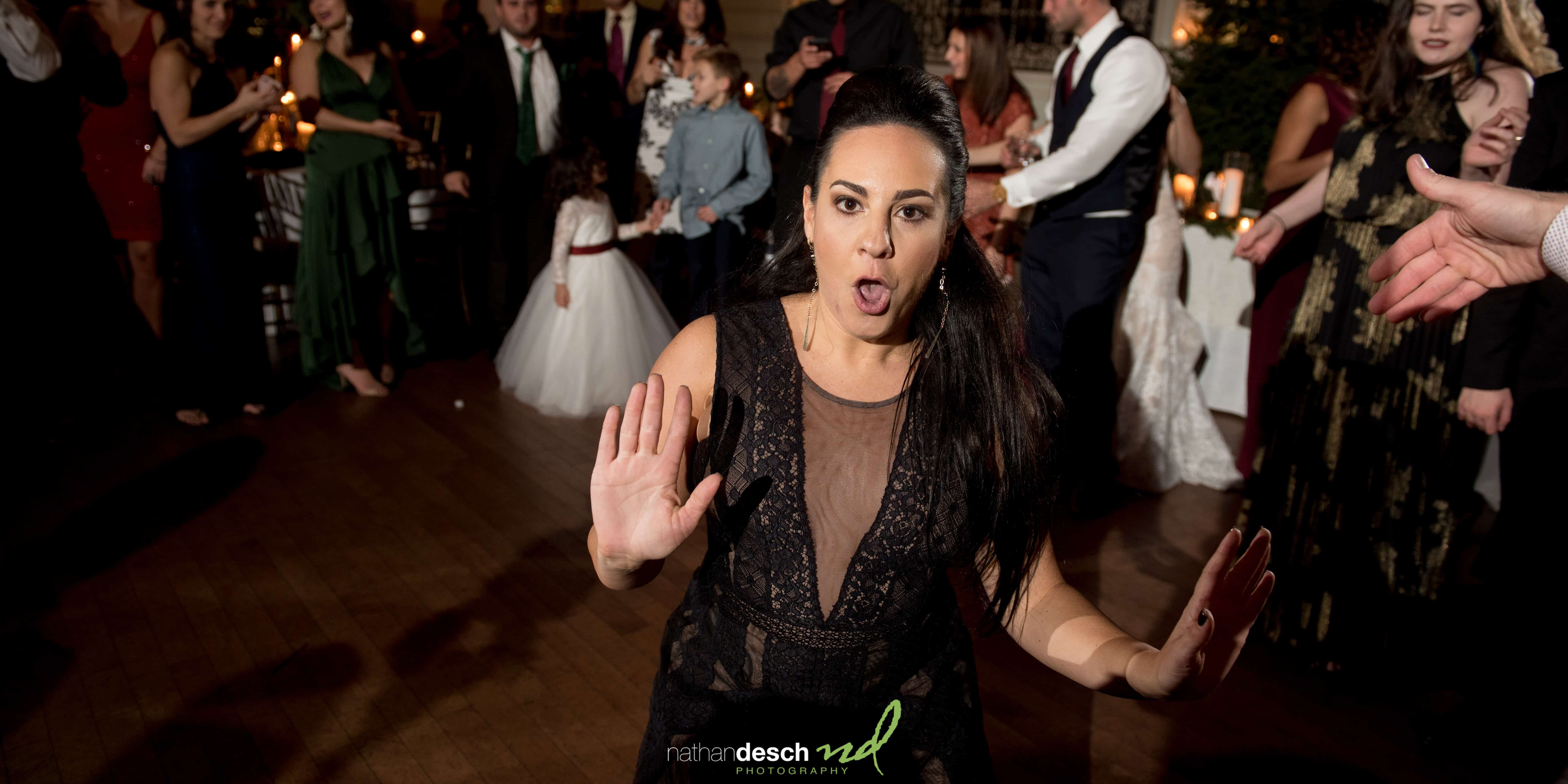 cescaphe ballroom wedding