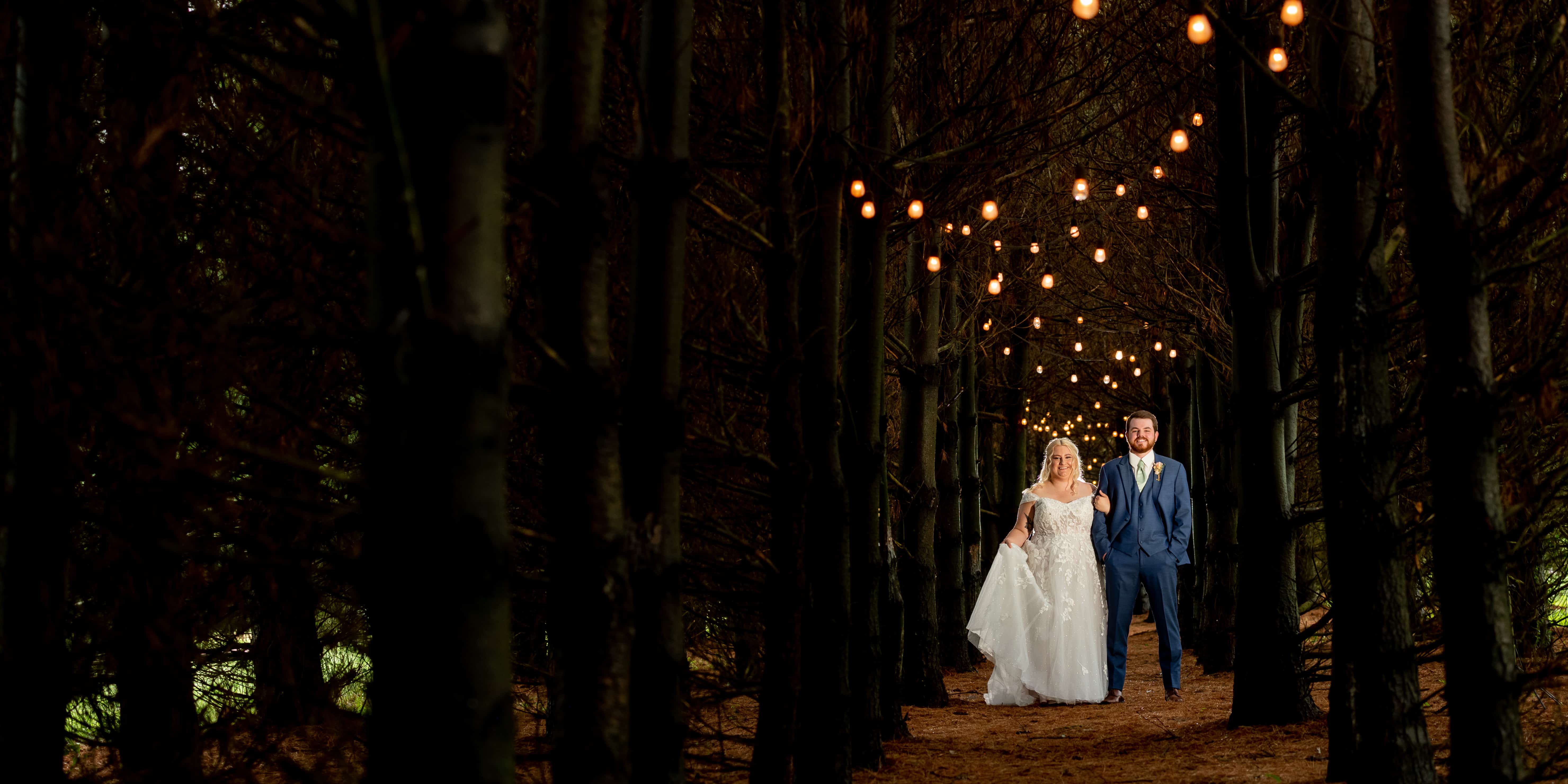 Ironstone ranch bride and groom