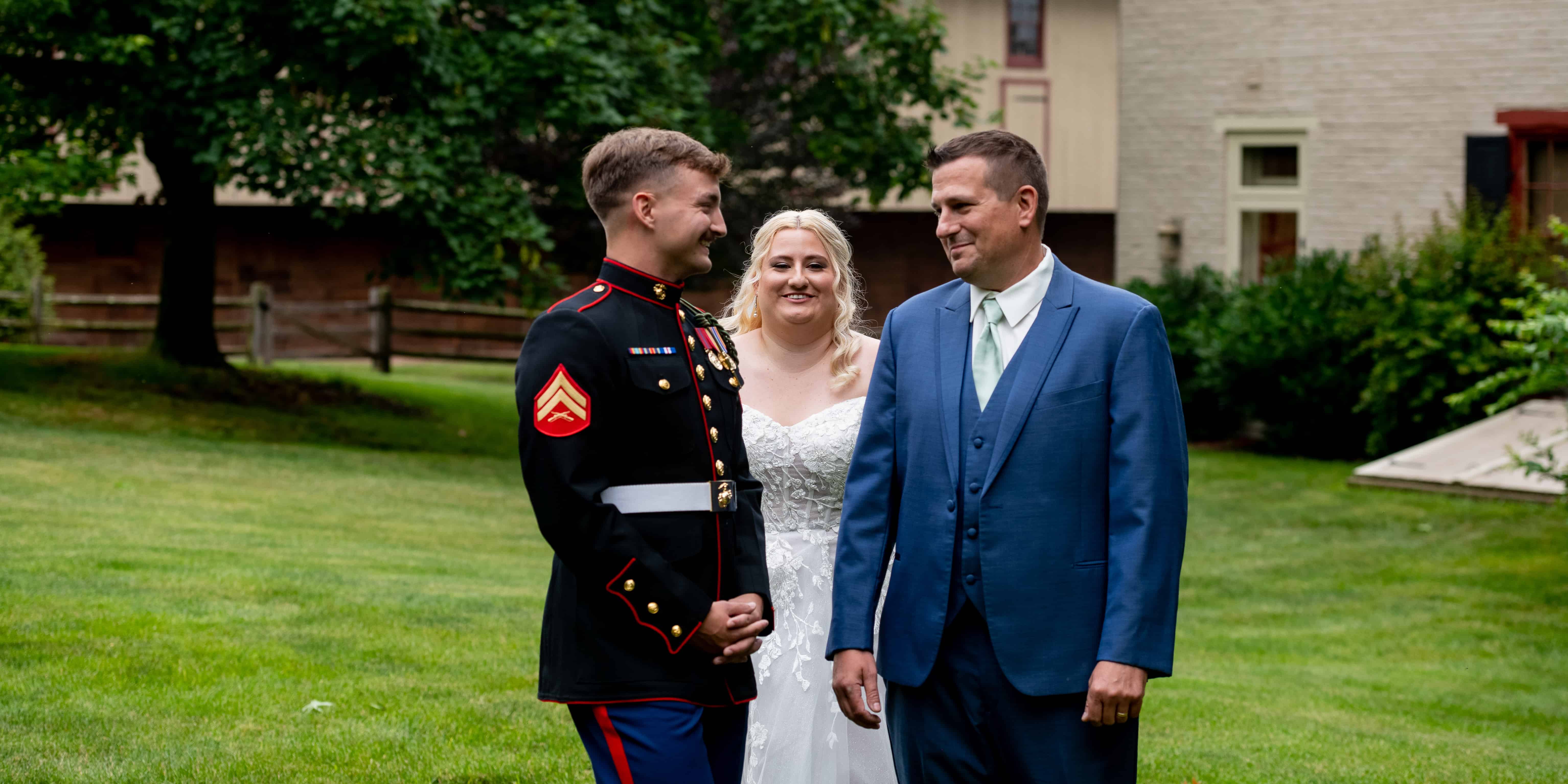 dad brother sister first look