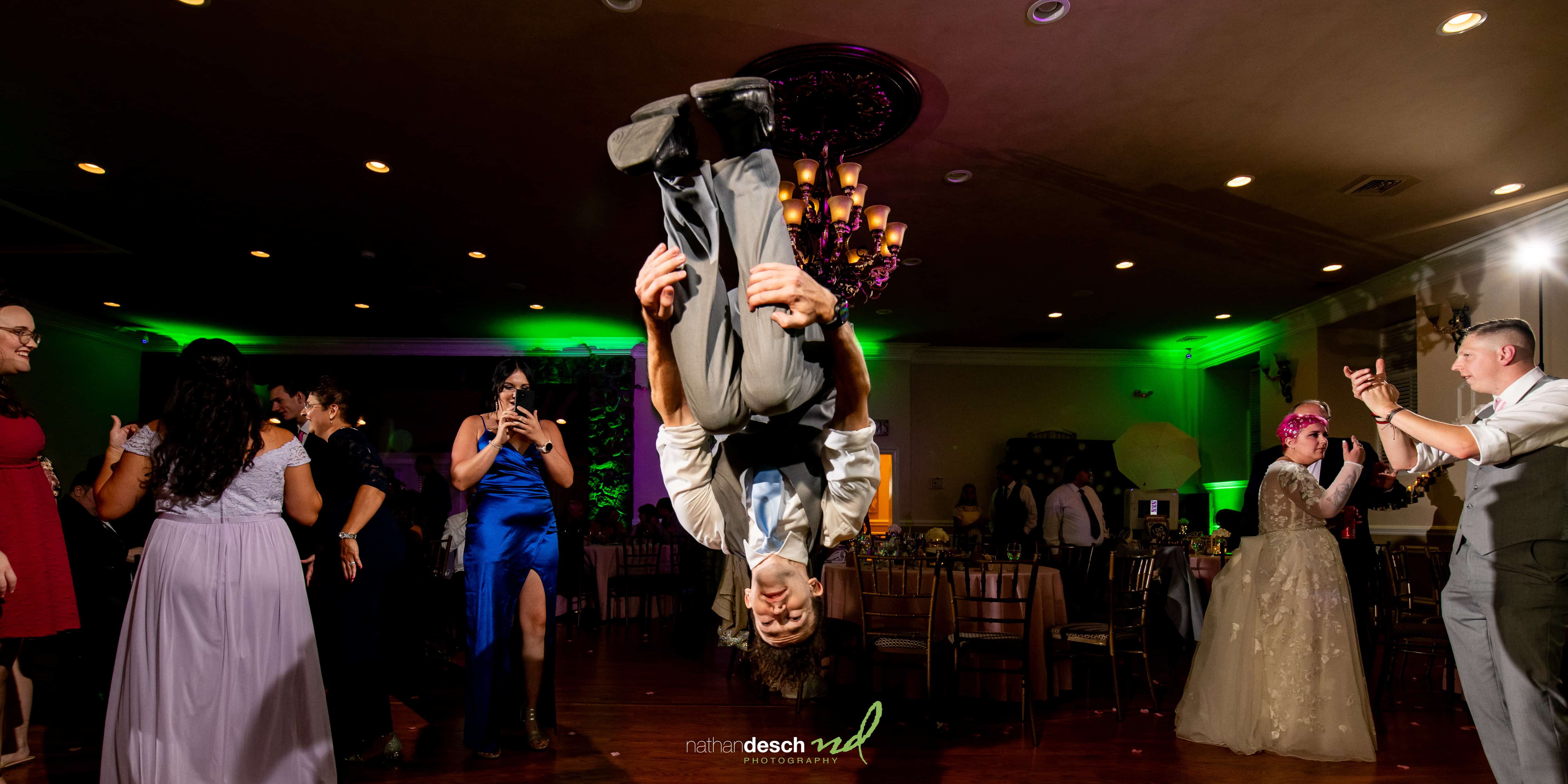 Best man backflip
