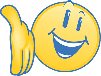A yellow smiling face emoji with raised eyebrows, a wide open mouth, and an uplifted hand making a waving gesture as if saying hello or greeting someone.