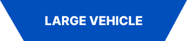 A blue triangular sign with the words LARGE VEHICLE in bold white letters at the center.