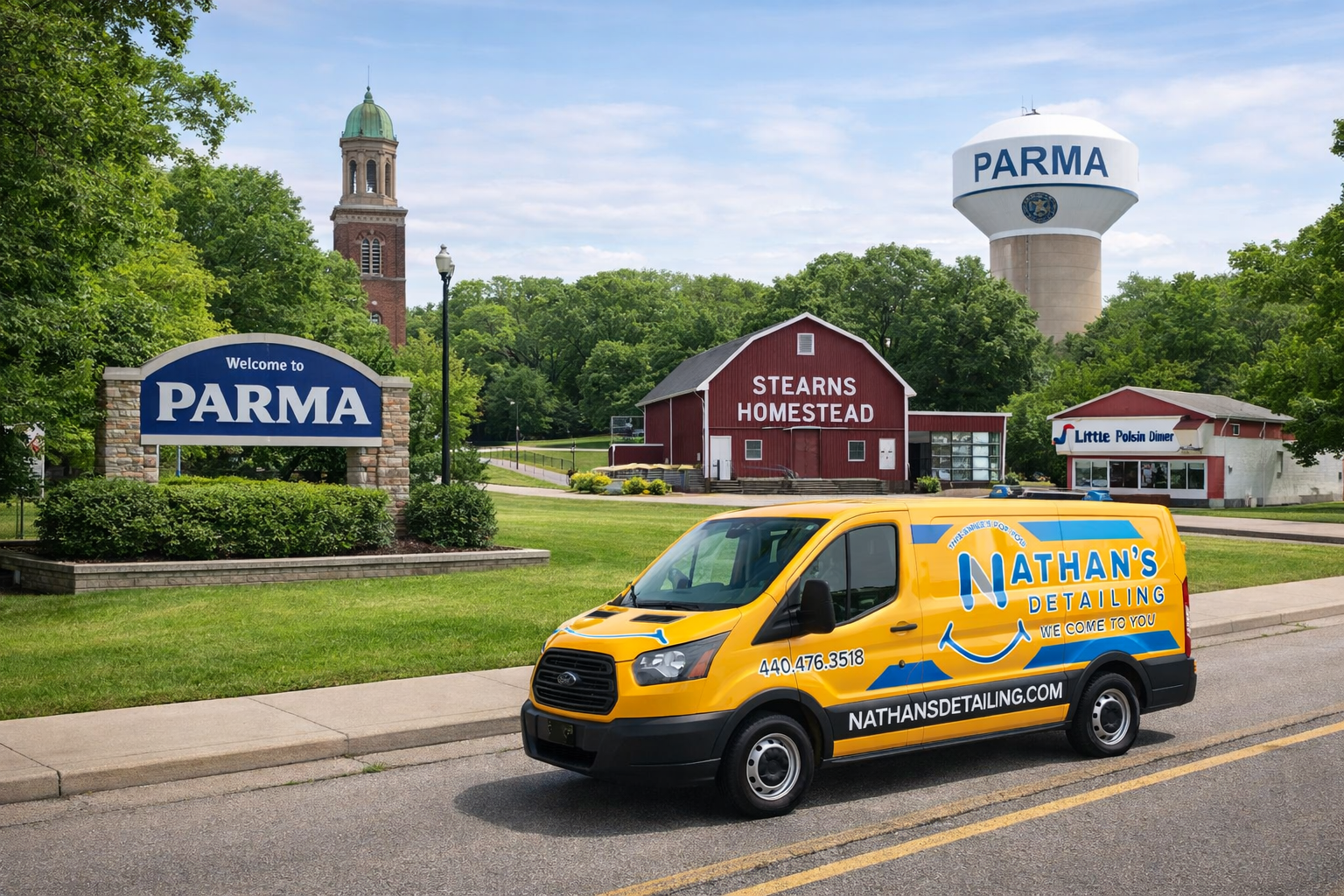 Mobile car detailing Parma, Ohio