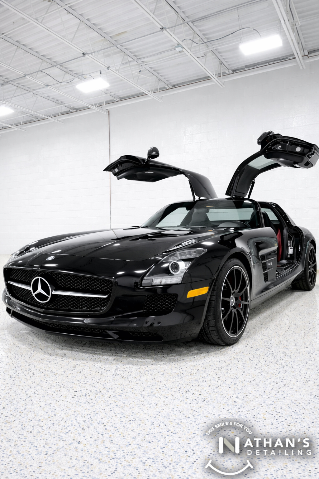 Ceramic coating service graphic related to vehicle detailing and protection.