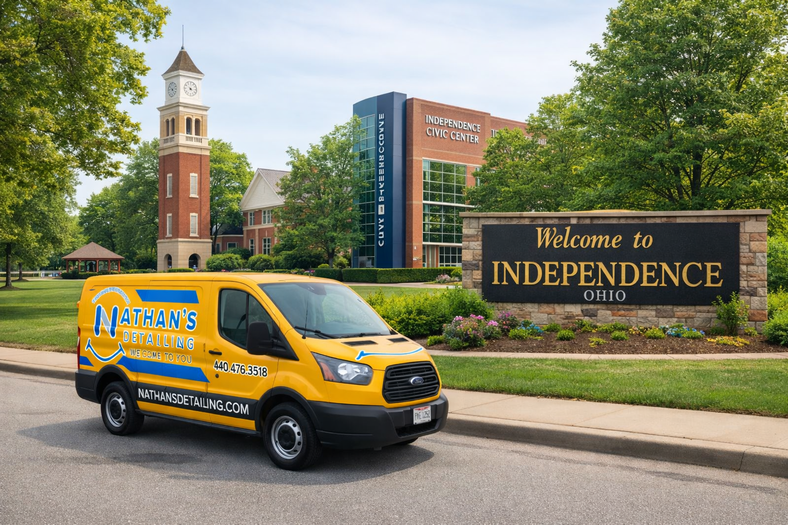 Mobile car detailing Independence, ohio