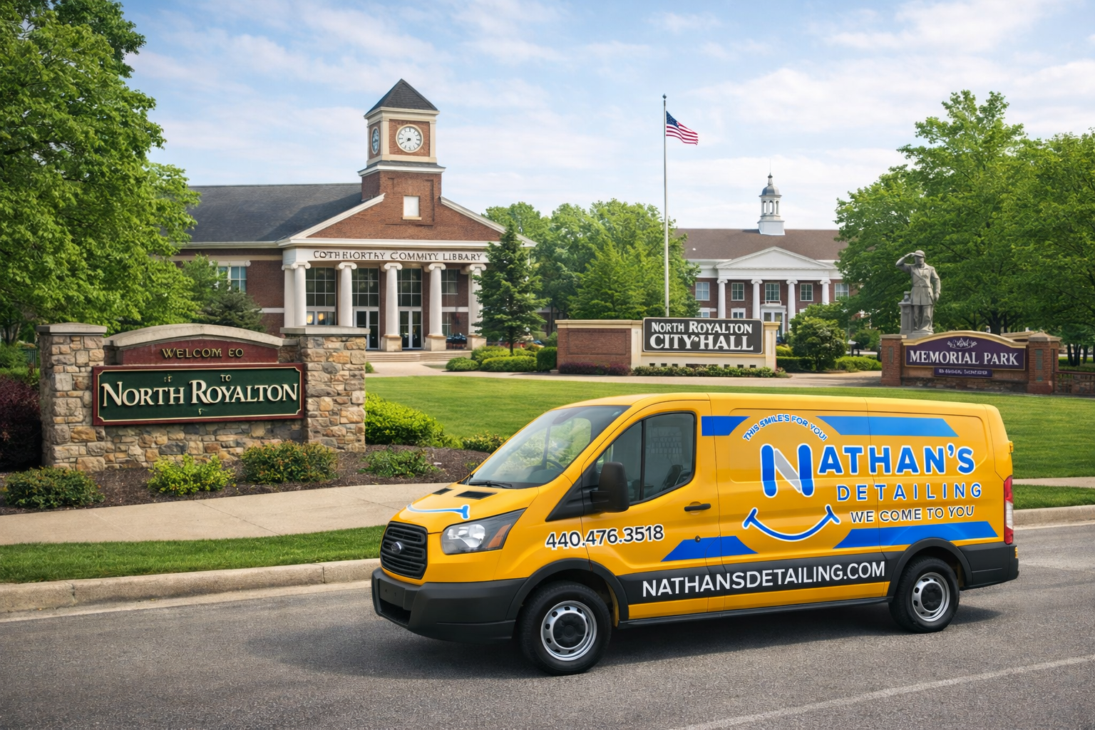 Mobile car detailing North Royalton, Ohio