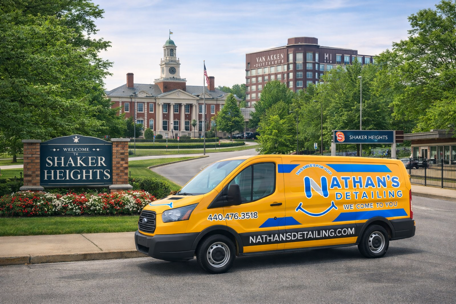 Mobile car detailing shaker heights ohio