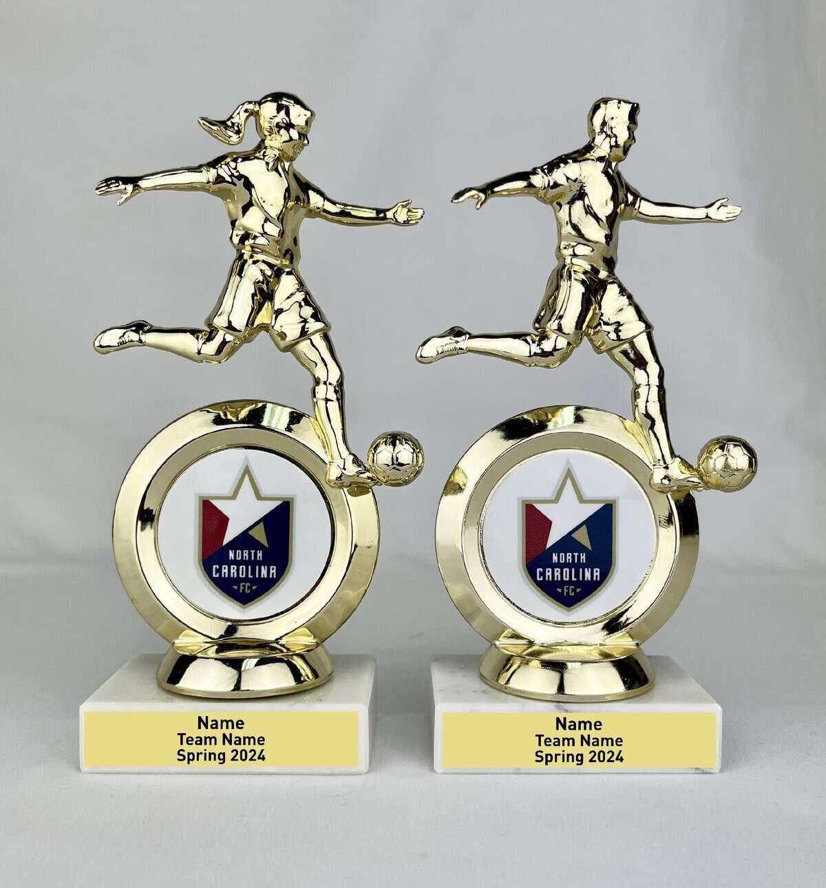 #6 - 7" NCFC Youth Kick Trophy