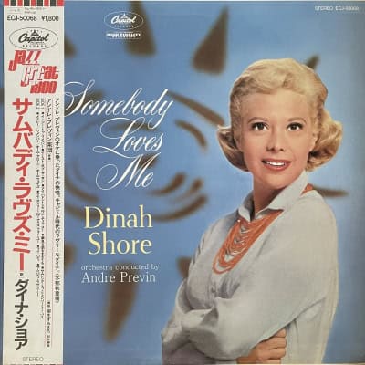 Dinah Shore, André Previn And His Orchestra ‎– Somebody Loves Me