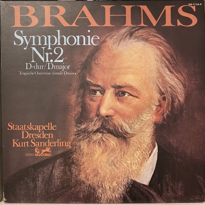 Brahms / Staatskapelle Dresden · Kurt Sanderling – Symphonie Nr. 2 D-Dur/Dmajor
