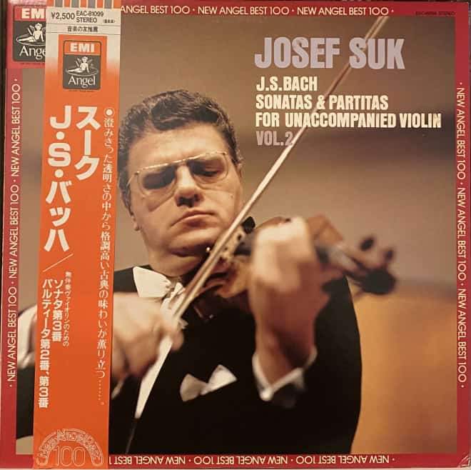 Josef Suk – J.S.Bach - Sonatas & Partitas For Unaccompanied Violin Vol. 2