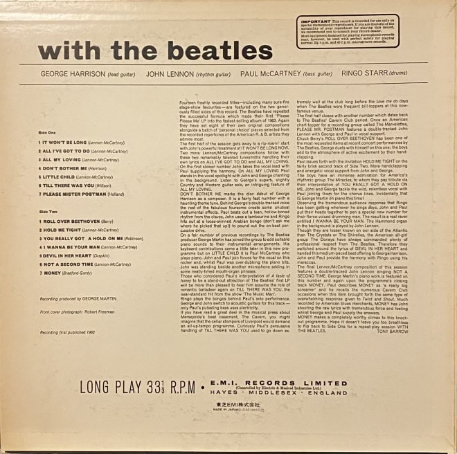 The Beatles – With The Beatles - imagine 2