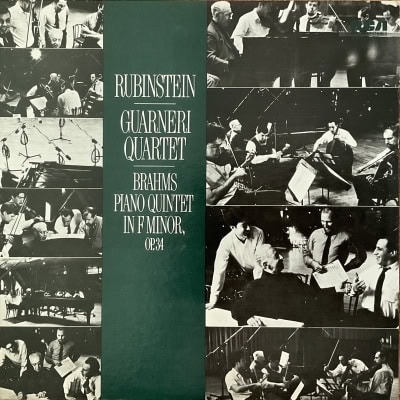 Rubinstein, Guarneri Quartet - Bhrams, Piano Quintet in F Minor, OP.34