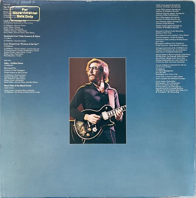 Al Di Meola – Land Of The Midnight Sun - imagine 2