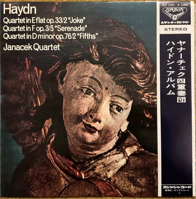 Haydn, Janacek Quartet – Quartet In E Flat Op. 33/2 "Joke" / Quartet In F Op. 3/5 "Serenade" / Quartet In D Minor Op. 76/2 "Fifths"