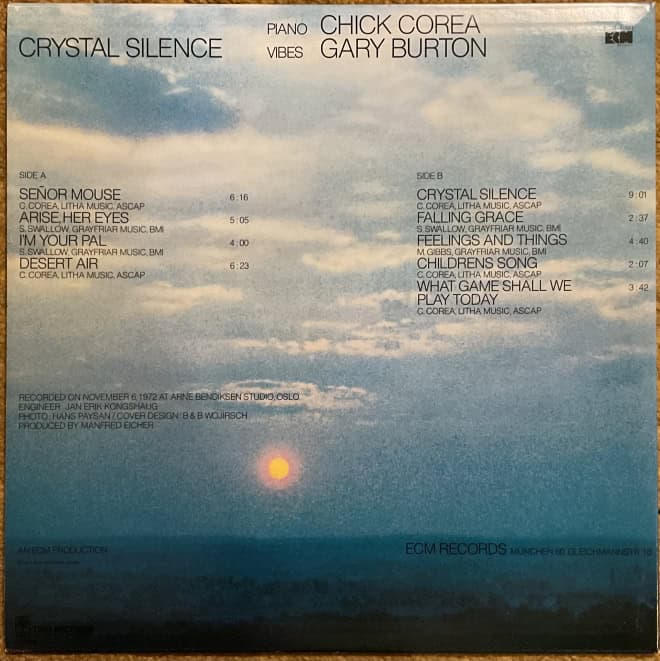 Gary Burton / Chick Corea - Crystal Silence - imagine 2